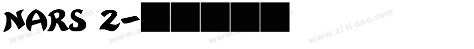 Nars 2字体转换